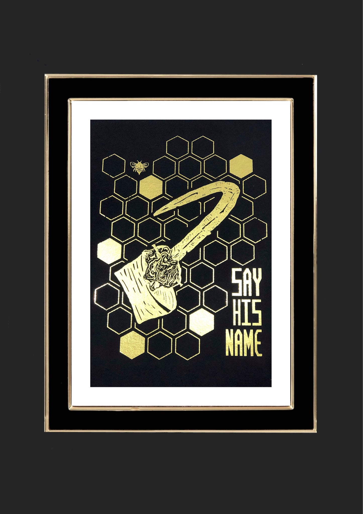 Candyman Minimalist Horror Movie Poster Print - Horror Wall Art Gift Price