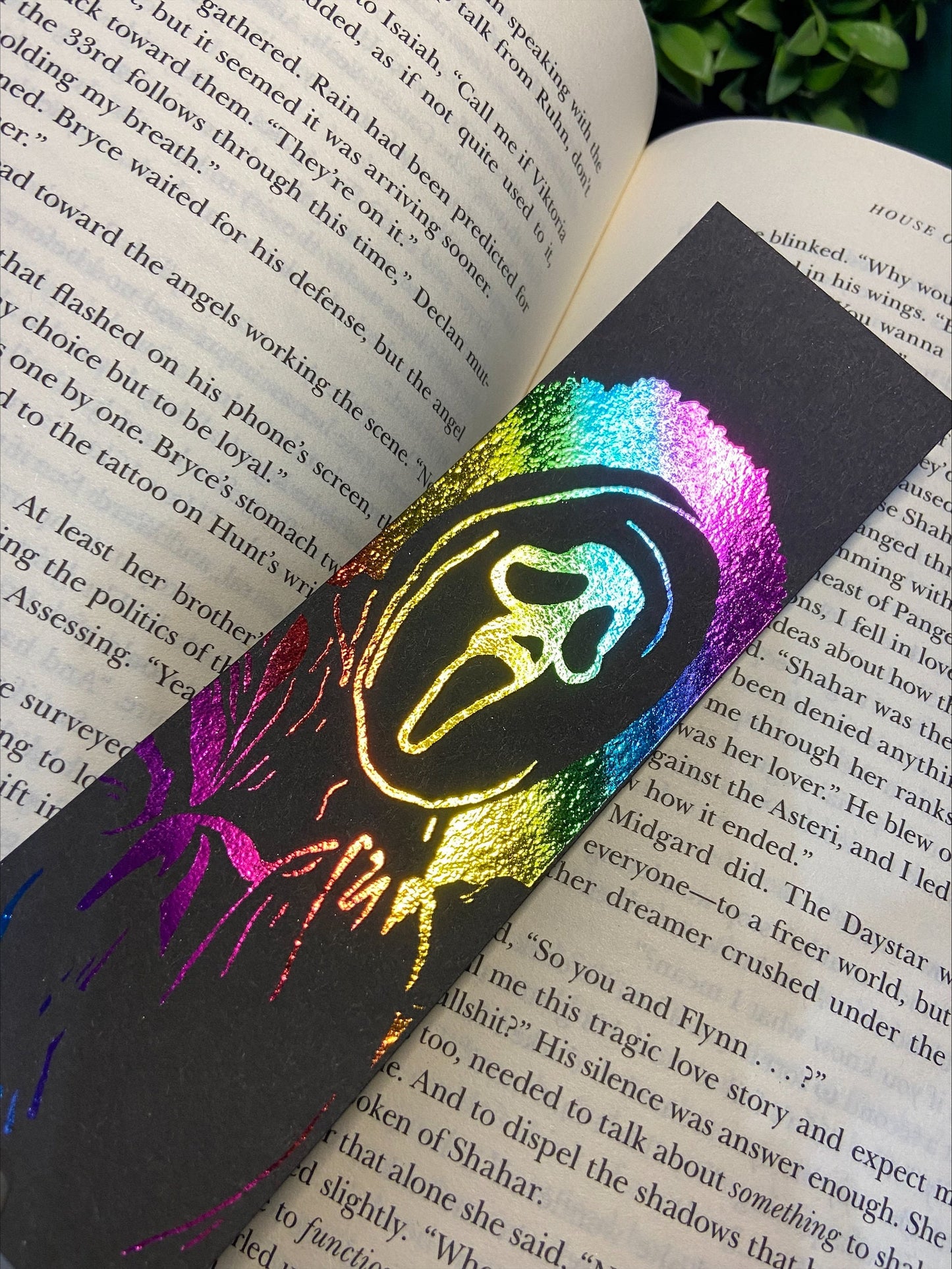 Horror Theme Bookmark Bundle 4 PACK | Horror Movies Inspired Bookmark Collection | Halloween| Handmade Bookmarks | Laminated | Bookworm Gift