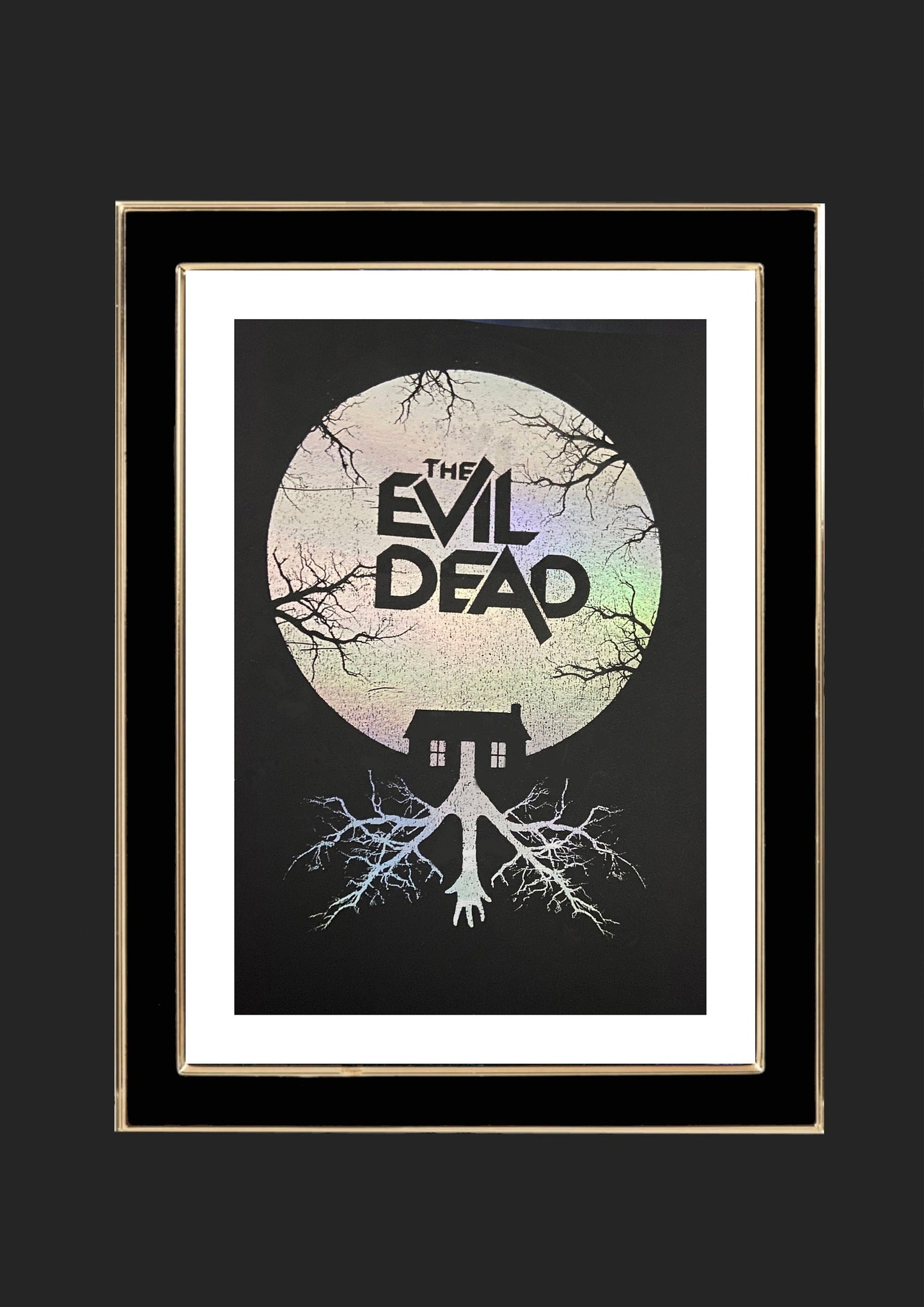 The Evil Dead - Alternative Movie|Show Foiled Poster | Horror Print