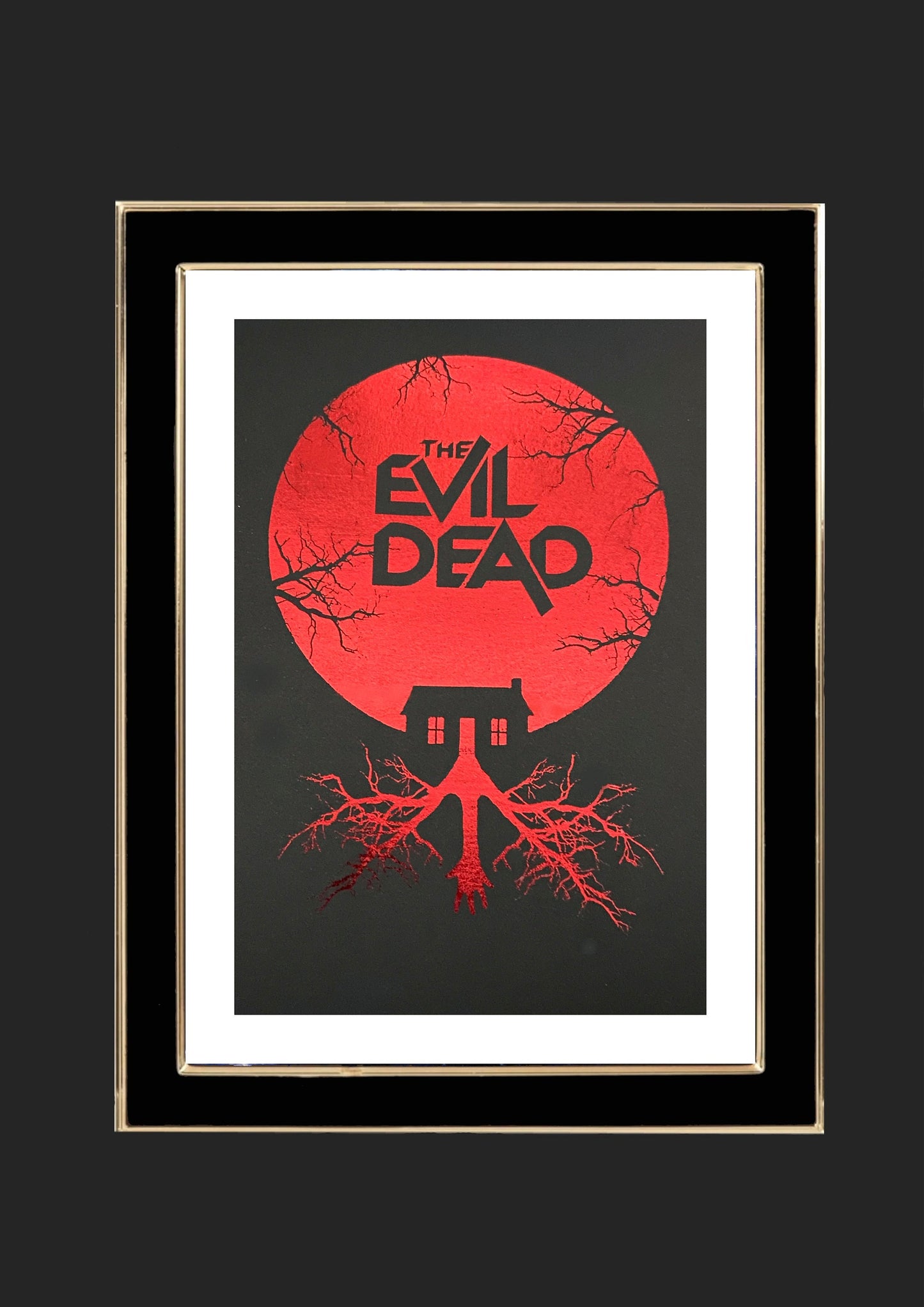 The Evil Dead - Alternative Movie|Show Foiled Poster | Horror Print