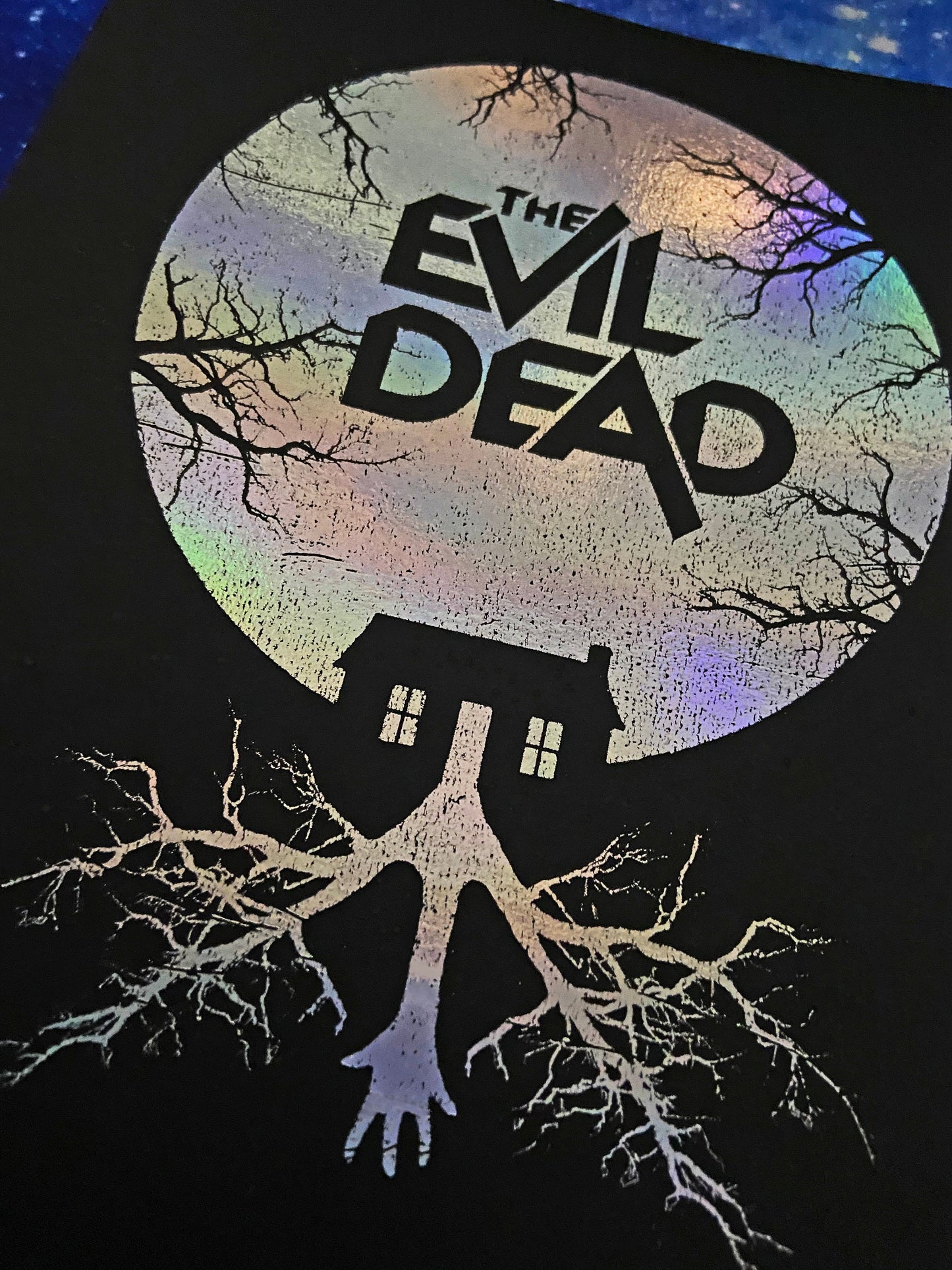 The Evil Dead - Alternative Movie|Show Foiled Poster | Horror Print