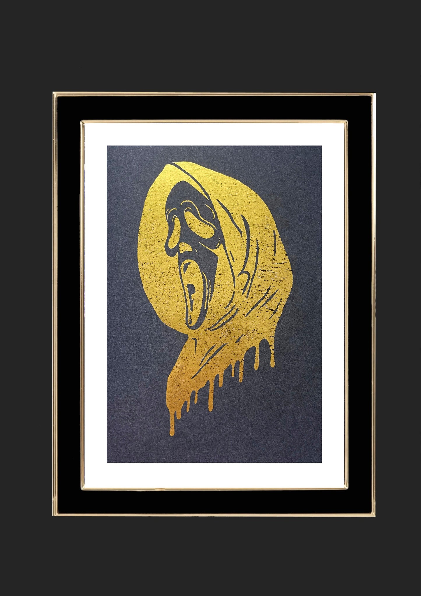 Ghostface Scream movie foiled print | Slasher | Halloween movie | Scream Films