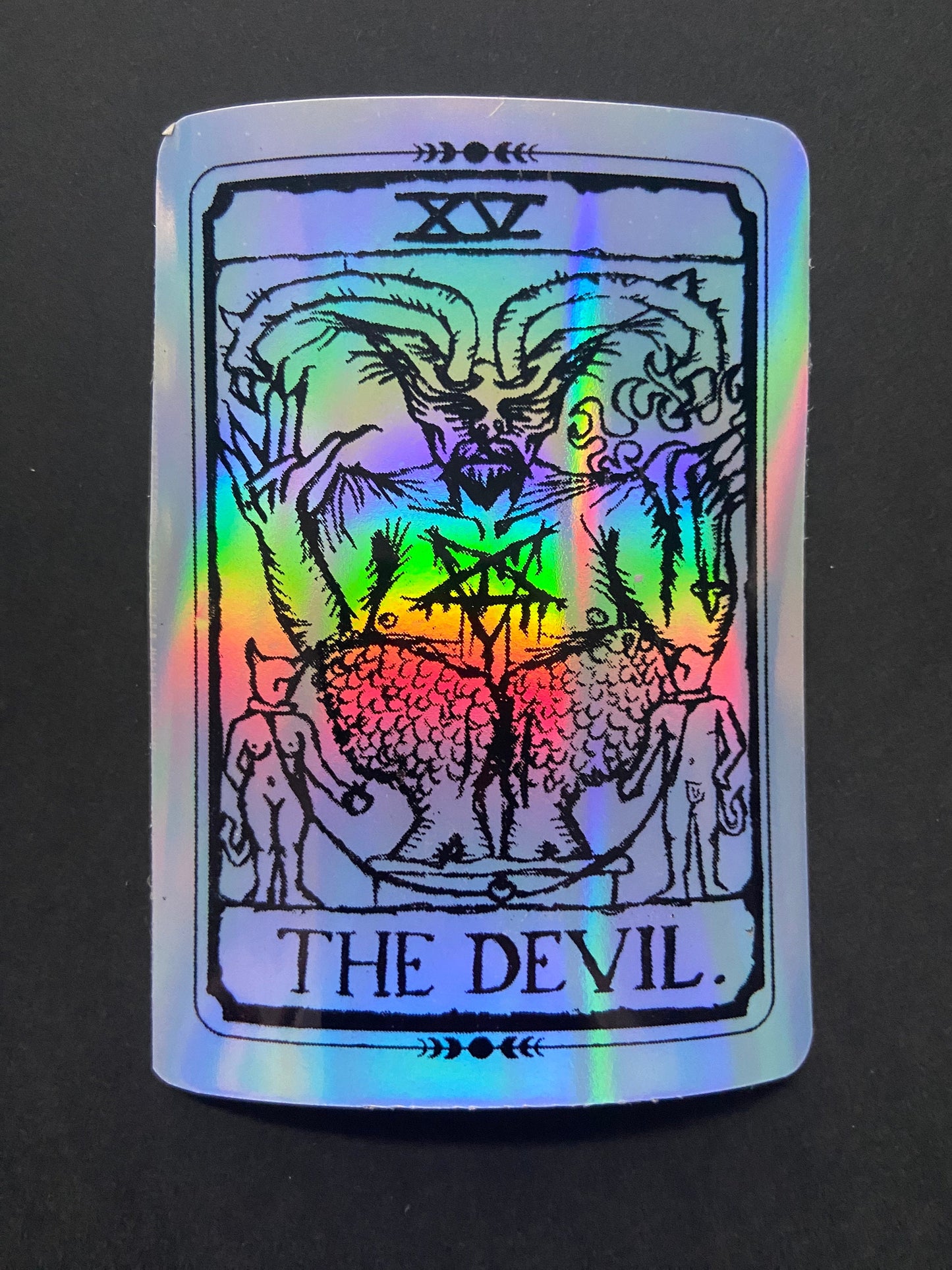 Tarot Holographic Sticker 4 Pack | Tarot Reading | Witchy Divination |